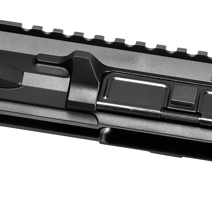 Sharps Bros SBUR04 Billet Upper  Upper Receiver, 7075-T6 Aluminum w/Mil-Spec Anodized Finish, Stripped w/Forward Assist & Dust Cover For .223/5.56/.224 Valkyrie/300 BLK/6.5 Grendel Caliber AR-15