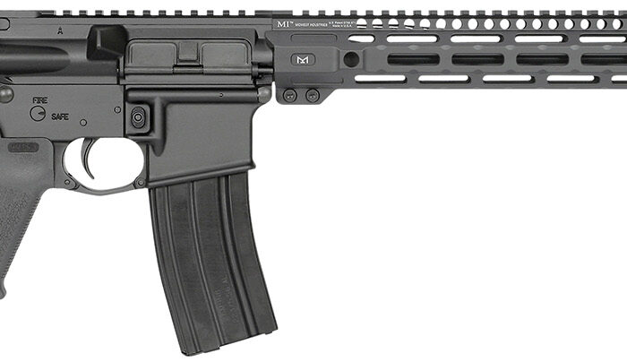 Midwest Industries MIFN16CRM14 Lightweight  223 Wylde 16" 30+1 Black Hard Coat Anodized Rec with 14" M-Lok Black 6 Position Magpul CTR Stock Black Magpul MOE Grip Right Hand