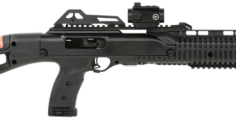 Hi-Point 4595TSRDCT 4595TS Carbine 45 ACP 9+1 17.50" Black Threaded Barrel, Black Picatinny Rail Steel Receiver, Black Synthetic Skeletonized Stock, Black Polymer Grip, Right Hand