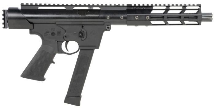 Tactical Superiority SIA-TAC09-085RD Tac-9  9mm Luger 8.50" Black Hard Coat Anodized Rec Picatinny Rail End Cap Black A2 Grip Includes Red Dot
