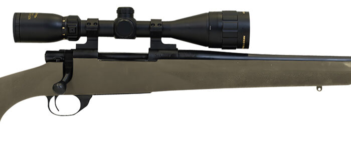 Howa HGP2308G M1500 Gamepro Gen2 308 Win 4+1 22" Barrel, Blued Steel Receiver, OD Green Hogue OverMolded Synthetic Stock Includes Nikko Stirling GamePro 4-12x40mm Scope