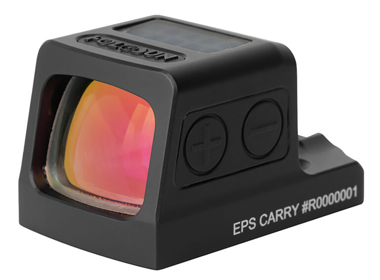 Holosun EPSCARRYRDMRS EPS Carry  Black Anodized 1 x  0.58" x 0.77" 2 MOA Red Dot/32 MOA Circle Multi Reticle