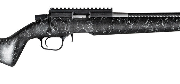 Christensen Arms 8011201200 Ranger  22 WMR 9+1 18" Carbon Fiber/Threaded Barrel, Black Anodized Finish, Black with Gray Webbing Stock