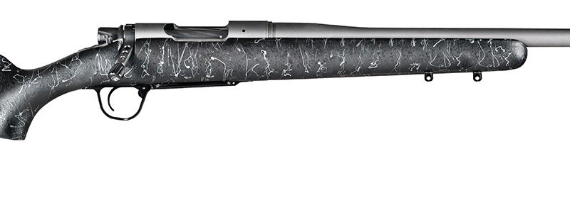 Christensen Arms CA10280H13211 Mesa  6.5 Creedmoor 4+1 22" Threaded Barrel, Tungsten Gray Cerakote, Black with Gray Webbing Stock
