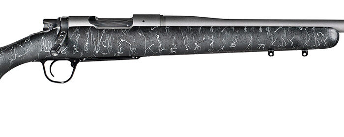 Christensen Arms CA10280413411 Mesa  308 Win 4+1 22" Threaded Barrel, Tungsten Gray Cerakote, Black with Gray Webbing Stock