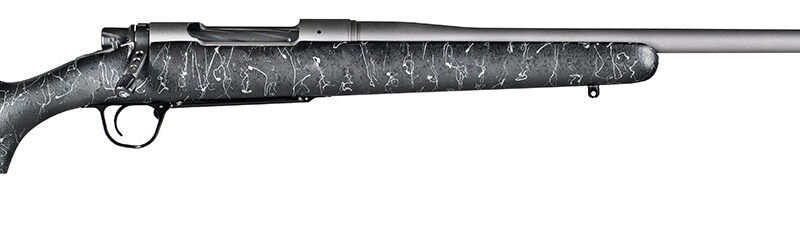 Christensen Arms CA10280214411 Mesa  300 Win Mag 3+1 24" Threaded Barrel, Tungsten Gray Cerakote, Black with Gray Webbing Stock