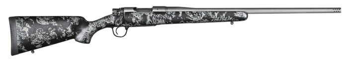 Christensen Arms 8010107200 Mesa FFT 6.5 Creedmoor 4+1 20" Threaded Barrel, Tungsten Gray Cerakote, Black with Gray Webbing Stock