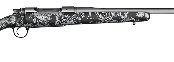 Christensen Arms 8010107800 Mesa FFT 7mm Rem Mag 3+1 22" Threaded Barrel, Tungsten Gray Cerakote, Black with Gray Webbing Stock