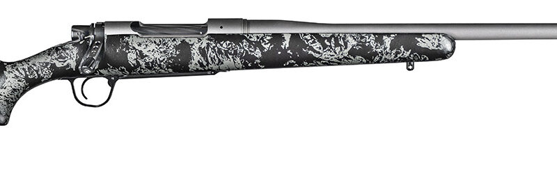 Christensen Arms 8010107800 Mesa FFT 7mm Rem Mag 3+1 22" Threaded Barrel, Tungsten Gray Cerakote, Black with Gray Webbing Stock