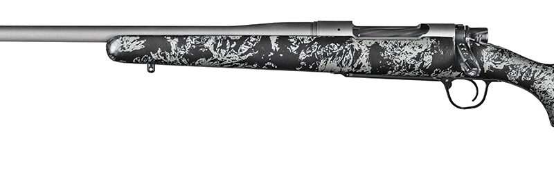 Christensen Arms 8010111300 Mesa FFT 7mm Rem Mag 3+1 22" Threaded Barrel, Tungsten Gray Cerakote, Black with Gray Webbing Stock, Left Hand