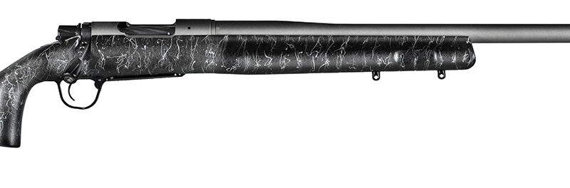 Christensen Arms 8010200500 Mesa Long Range 28 Nosler 3+1 26" Threaded Barrel, Tungsten Gray Cerakote, Black with Gray Webbing Stock