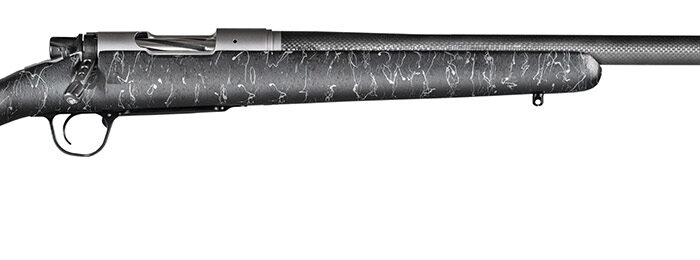Christensen Arms CA10299H14211 Ridgeline  6.5 Creedmoor 4+1 24" Carbon Fiber/Threaded Barrel, Tungsten Gray Cerakote, Black with Gray Webbing Stock