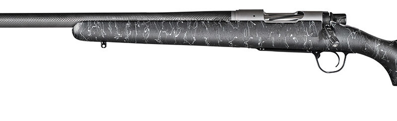 Christensen Arms 8010600100 Ridgeline  6.5 Creedmoor 4+1 24" Carbon Fiber/Threaded Barrel, Tungsten Gray Cerakote, Black with Gray Webbing Stock, Left Hand