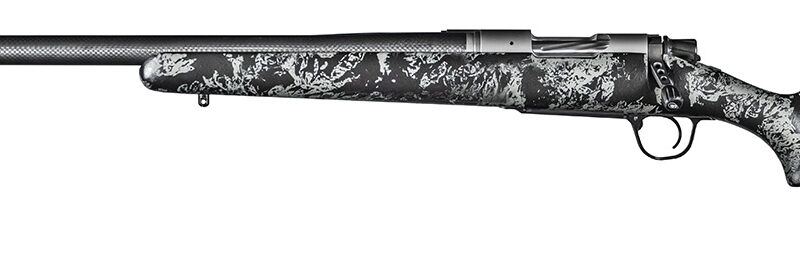 Christensen Arms 8010618400 Ridgeline FFT 300 PRC 3+1 22" Carbon Fiber/Threaded Barrel, Stainless Steel, Black with Gray Accents Stock, Left Hand