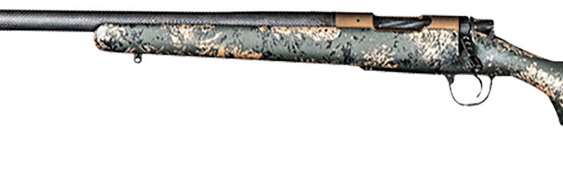 Christensen Arms 8010620700 Ridgeline FFT 6.5 Creedmoor 4+1 20" Carbon Fiber/Threaded Barrel, Burnt Bronze Cerakote, Green with Black/Tan Accents Stock, Left Hand