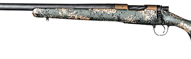 Christensen Arms 8010620800 Ridgeline FFT 6.5 PRC 3+1 20" Carbon Fiber/Threaded Barrel, Burnt Bronze Cerakote, Green with Black/Tan Accents Stock, Left Hand