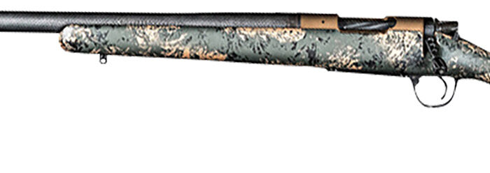 Christensen Arms 8010621300 Ridgeline FFT 300 Win Mag 3+1 22" Carbon Fiber/Threaded Barrel, Burnt Bronze Cerakote, Green with Black/Tan Accents Stock, Left Hand