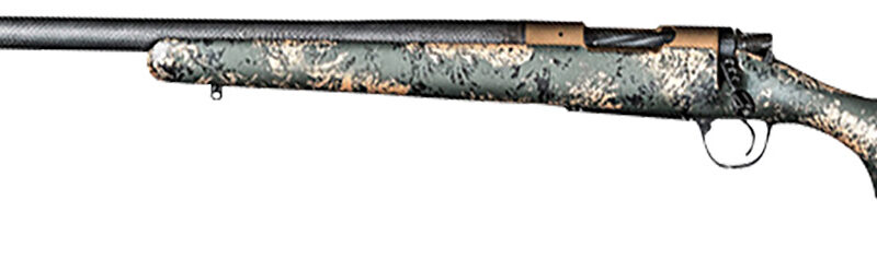 Christensen Arms 8010621300 Ridgeline FFT 300 Win Mag 3+1 22" Carbon Fiber/Threaded Barrel, Burnt Bronze Cerakote, Green with Black/Tan Accents Stock, Left Hand