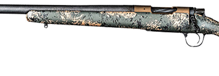 Christensen Arms 8010621400 Ridgeline FFT 300 PRC 3+1 22" Carbon Fiber/Threaded Barrel, Burnt Bronze Cerakote, Green with Black/Tan Accents Stock, Left Hand