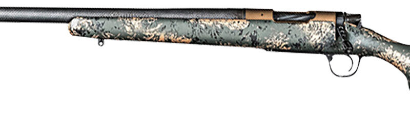 Christensen Arms 8010621400 Ridgeline FFT 300 PRC 3+1 22" Carbon Fiber/Threaded Barrel, Burnt Bronze Cerakote, Green with Black/Tan Accents Stock, Left Hand