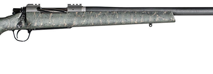 Christensen Arms CA10269315323 Summit TI  Full Size 7mm Rem Mag 3+1, 26" Natural Titanium Steel Threaded Barrel, Natural Titanium Aluminum Receiver, Green w/Black/Tan Accents Fixed Thumbhole Stock