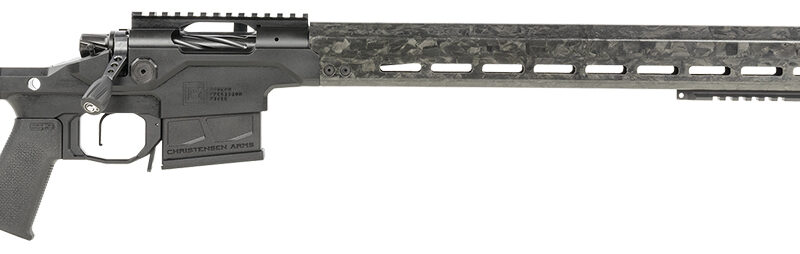 Christensen Arms 8010300300 Modern Precision  300 Win Mag 5+1 26" Threaded Carbon Fiber Barrel, Black Nitride Finish, Tungsten Anodized Folding Stock, Polymer Grip