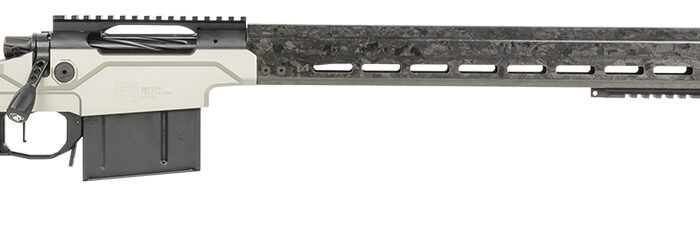 Christensen Arms 8010307500 Modern Precision  300 Win Mag 26" Threaded Carbon Fiber Barrel 5+1, Black Nitride Finish, Tungsten Anodized Folding Stock, Polymer Grip