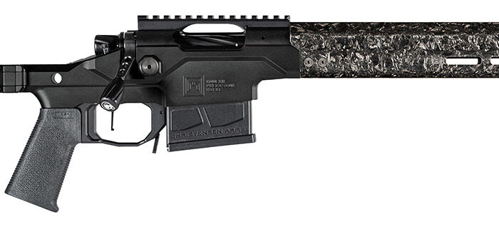 Christensen Arms 8010300101 Modern Precision  308 Win 20" Threaded Carbon Fiber Barrel 5+1, Black Nitride Finish, Black Anodized with Folding Stock, Polymer Grip