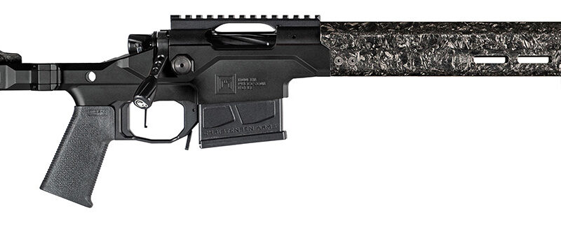 Christensen Arms 8010300101 Modern Precision  308 Win 20" Threaded Carbon Fiber Barrel 5+1, Black Nitride Finish, Black Anodized with Folding Stock, Polymer Grip