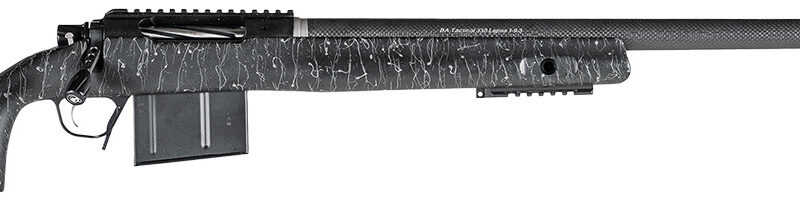 Christensen Arms 8010400100 BA Tactical Long Range 6.5 PRC 4+1 26" Carbon Fiber Barrel, Black Nitride Finish, Black with Gray Webbing Stock