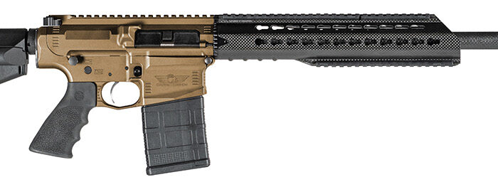 Christensen Arms CA101541137435 CA-10 DMR  308 Win 20+1 20" Barrel, Burnt Bronze Cerakote Metal Finish, Black Adjustable Magpul STR Stock, Black Polymer Grip