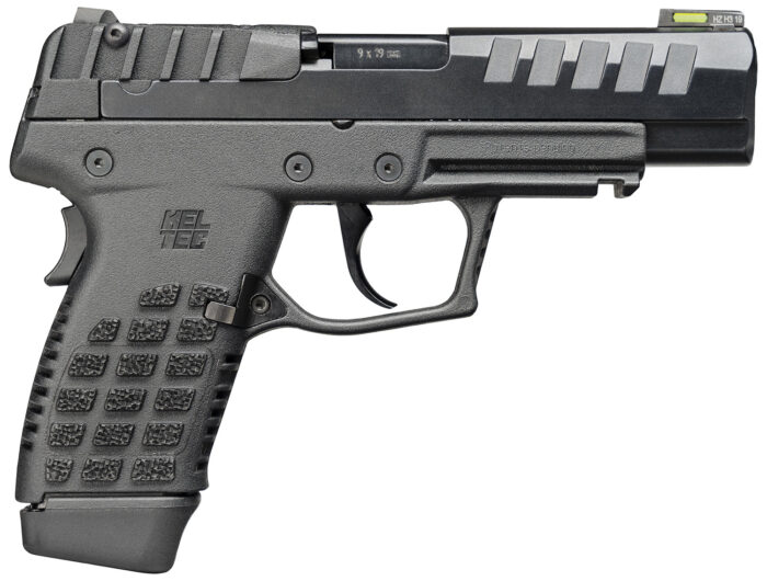 Kel-Tec P15BLK P15  Compact Frame 9mm Luger 15+1 4" Black Steel Barrel, Black Nitride Serrated Steel Slide, Black Polymer Frame w/Picatinny Rail, Black Stippled Grip, Ambidextrous