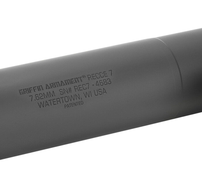Griffin Armament GAREC7-W Recce 7  30 Cal 1.47"D Black Cerakote Stainless Steel 300 Win Mag Rated with Taper Mount