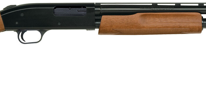 Mossberg 57110 505 Bantam Youth 20 Gauge Pump 3" 4+1 20" Blued Vent Rib Barrel, Blued Steel Receiver, Fixed Hardwood Stock, Right Hand, Accu-Set Choke