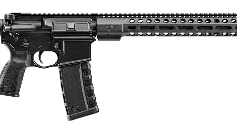 FN 36100669 FN 15 DMR3 5.56x45mm NATO 18" Barrel 30+1, Black Anodized Receiver, Black  OEM Stock & Grip, Optics Ready