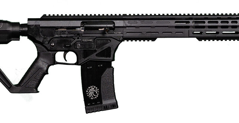 Garaysar Ft. Myers FEAR125 FEAR-125  AR-Style 12 Gauge 5+1 20" 4140 Steel Barrel, Overall Black Finish, Synthetic Stock & Polymer Grip Includes Hard Case & Magazines