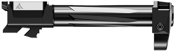 Radian Weapons G19G4ILRN Ramjet + Afterburner Combo  9mm Luger, Compatible w/Glock 19 Gen4, Black Stainless Steel Fluted Barrel