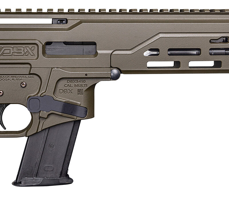 Diamondback DB165AL101 DBX  Sports South Exclusive 5.7x28mm 20+1 8" Black Nitride Threaded Barrel, M-LOK Handguard, OD Green Aluminum Picatinny Rail Receiver, Black Magpul K Grip