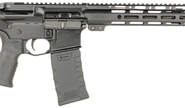Bersa BAR15RMFT BAR15  5.56x45mm NATO 30+1 16" Barrel, A2 Flash Hider, Hard Coat Anodized Receiver, MFT 6 Position Minimalist Stock, 15" M-LOK Handguard, Manual Safety, Optics Ready