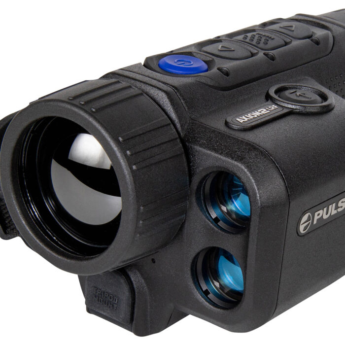 Pulsar PL77477 Axion 2 XG35 LRF Thermal Monocular Black 2.5-20x35mm 640x480, 50Hz Resolution Zoom 2x/4x/8x Features Laser Rangefinder