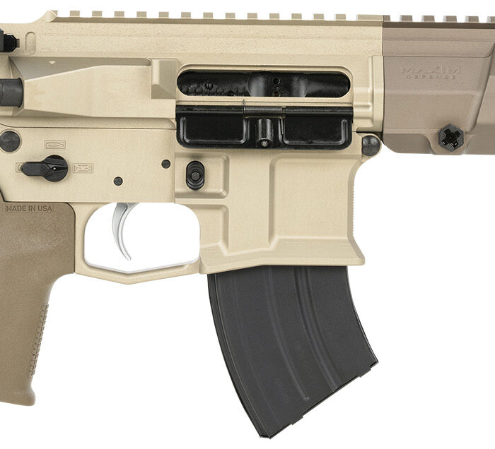 Maxim Defense MXM50800 PDX 505-SPS 7.62x39mm Caliber with 5.50" Barrel, 20+1 Capacity, Arid Brown Metal Finish, Arid Brown Polymer Grip