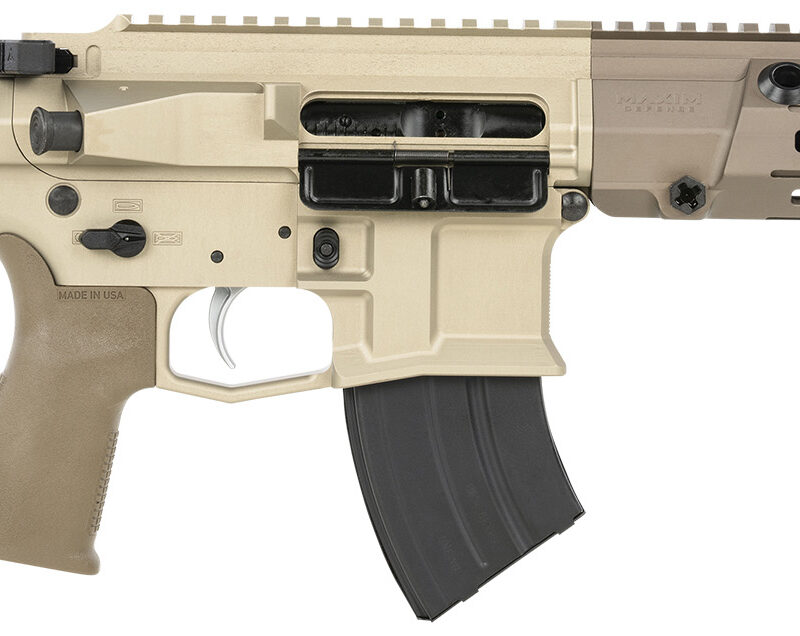 Maxim Defense MXM50800 PDX 505-SPS 7.62x39mm Caliber with 5.50" Barrel, 20+1 Capacity, Arid Brown Metal Finish, Arid Brown Polymer Grip