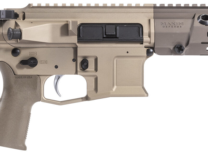 Maxim Defense MXM50802 PDX 505-SPS 5.56x45mm NATO Caliber with 5.50" Barrel, 20+1 Capacity, Arid Brown Metal Finish, Arid Brown Polymer Grip