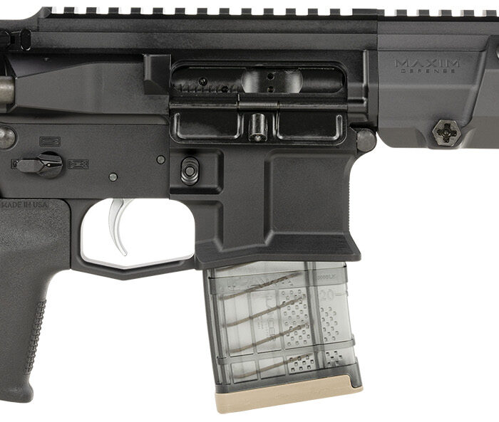 Maxim Defense MXM50823 PDX 505-SPS 300 Blackout Caliber with 5.50" Barrel, 20+1 Capacity, Black Metal Finish, Black Polymer Grip