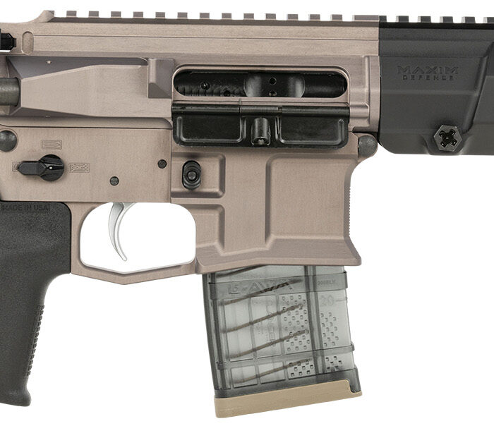 Maxim Defense MXM50842 PDX 505-SPS 300 Blackout Caliber with 5.50" Barrel, 20+1 Capacity, Urban Grey Metal Finish, Urban Grey Polymer Grip