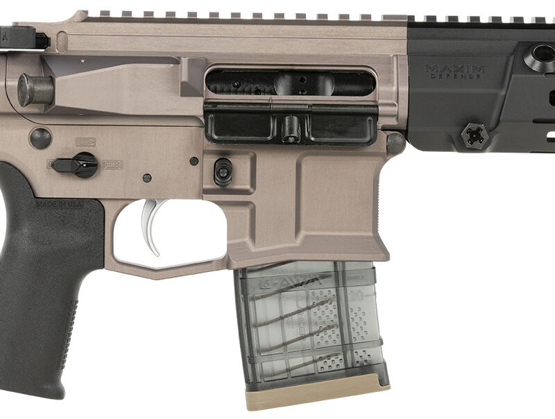 Maxim Defense MXM50842 PDX 505-SPS 300 Blackout Caliber with 5.50" Barrel, 20+1 Capacity, Urban Grey Metal Finish, Urban Grey Polymer Grip