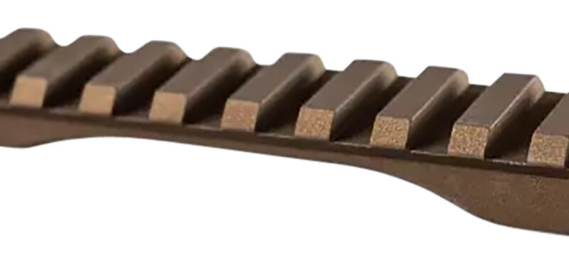 Christensen Arms 8100001204 Scope Base  Burnt Bronze Cerakote Aluminum Fits Remington 700 Short Action 0 MOA