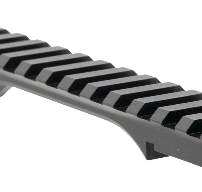 Christensen Arms 8100001203 One Piece Scope Base-STD Rem 700 Action  Black Anodized