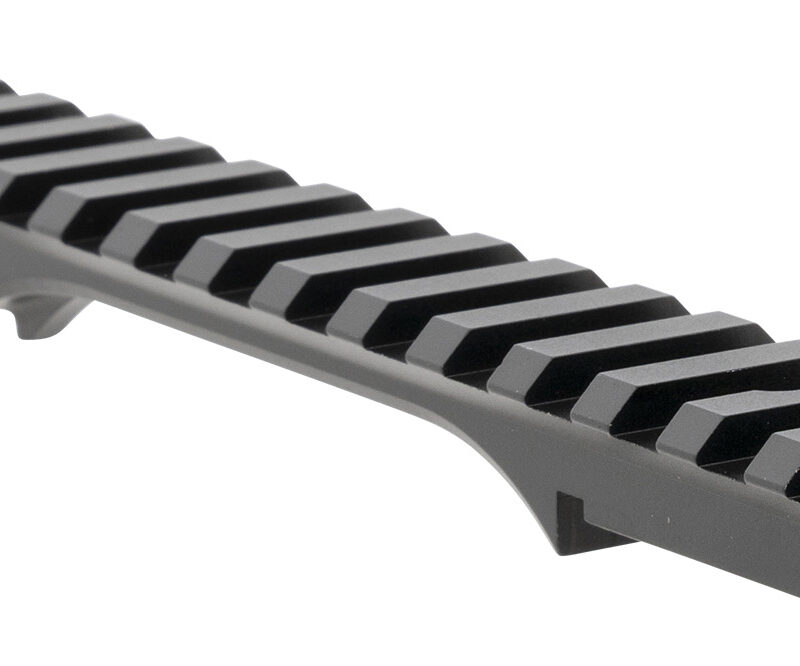 Christensen Arms 8100001203 One Piece Scope Base-STD Rem 700 Action  Black Anodized