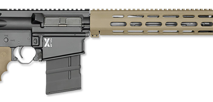 Rock River Arms X308A1751TV1 LAR-8 X-1 308 Win 18" Stainless 20+1, Black Rec, Tan RRA A2 Operator Stock & Hogue Grip, Carrying Case